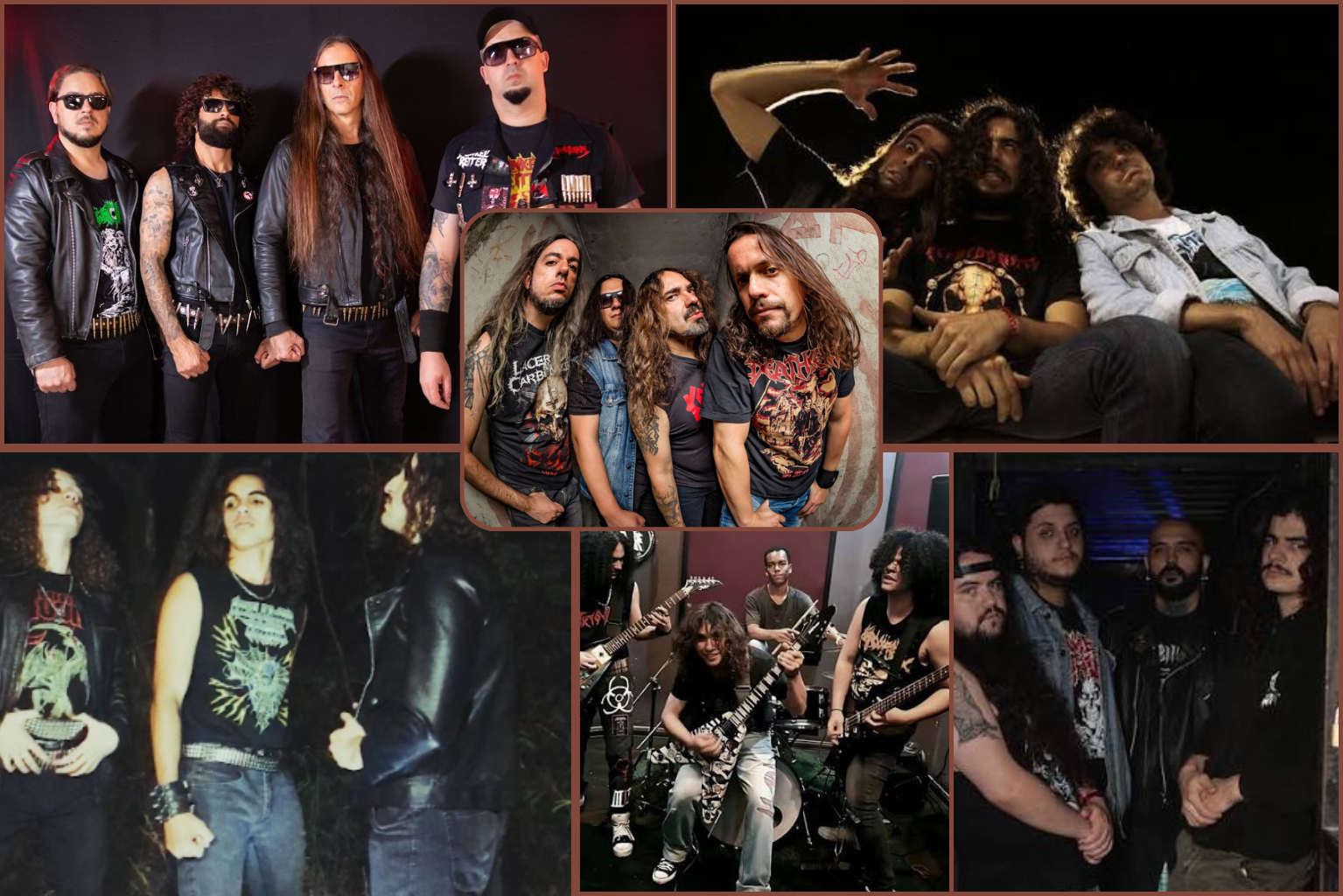 Zona Thrash - Deathgeist, Payback, Cranial Crusher, Sentence, Tryout e Dunkel Reiter